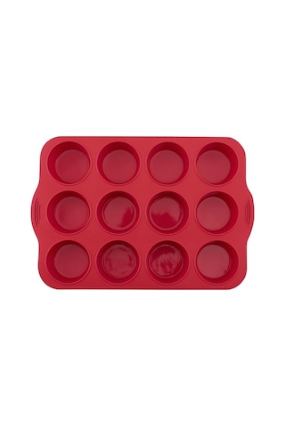 Silicolife 12'li Silindir Muffin Kalıbı 001