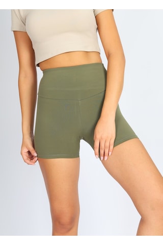 Soft&Basic 2li Kadın Bıker Kısa Spor Tayt Çok Renkli