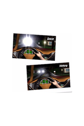 Anti Far Gece Görüş ve Güneş Gözlüğü Çerçeveli Gözlük