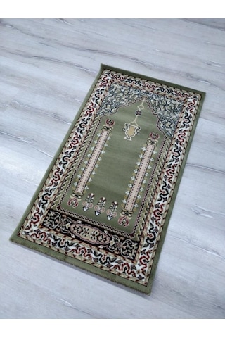 Saray Halı Namazlık Seccade S0557Y00 Yeşil 65X115 Cm