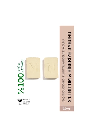 Misbahçe Biberiyeli Bıttım Sabunu 2x250 Gr