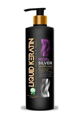 Liquid Keratin Keratinli Mor & Silver Saç Bakım Şampuanı 350 ML