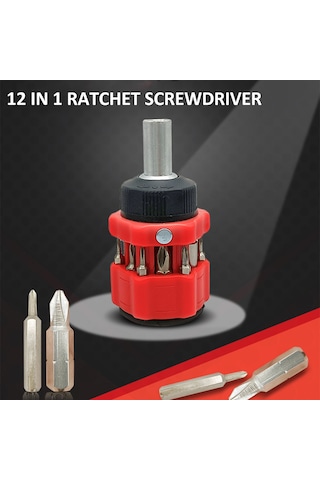 Cırcırlı 12'si 1 Arada Tornavida