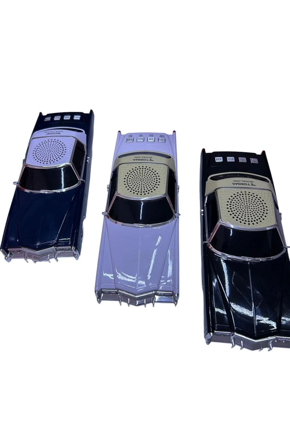 Retro Klasik Araba Bluetooth Hoparlör Radyo Usb, Tf Kart Ve Aux Girişli Dekoratif Ses Sistemi