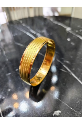 22 Ayar Trabzon Hasır Model Yatırımlık Bilezik 15 Gr