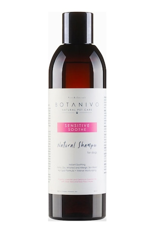 Botanivo Köpekler İçin Organik İçerikli Hassas ve Derin Temizleyici Tüy ve Cilt Bakım Şampuanı 250 ML
