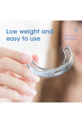 Mufunye Horlamayı Durduran Ergonomik Silikon Ağızlık - Rahat Ve Güvenli Kullanım