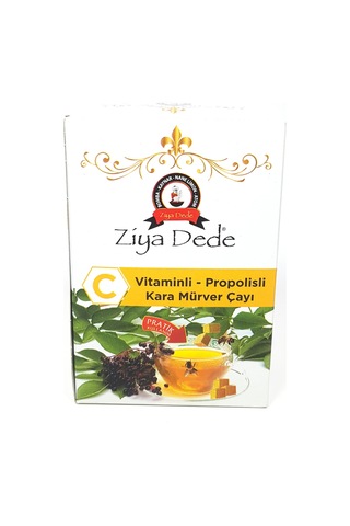 Atom C Vitaminli Kara Mürver Çayı Vitaminli Propolisli 150 Gr