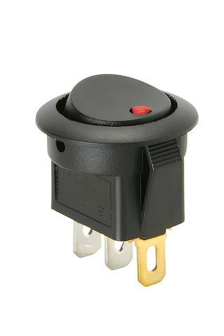 Aç Kapa Buton 12v Tekli Ledli