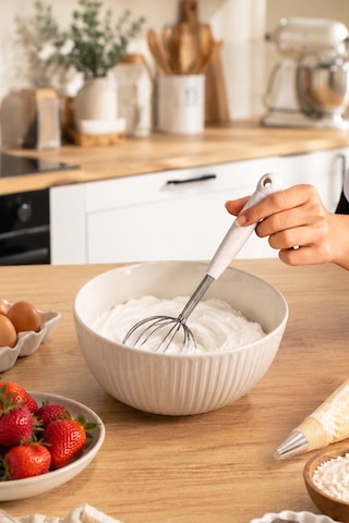 Porsima 1876 Paslanmaz Çelik Çırpıcı Pratik Karıştırıcı Çırpma Teli 26cm