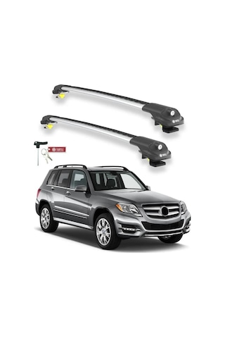 Turtle Mercedes-benz Glk-class X204 2009-2015 Ara Atkı Air1 Gri