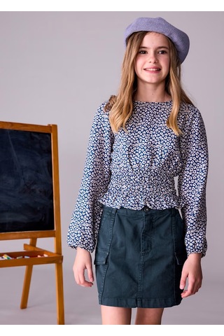 Mayoral Kız Çocuk Etek 7905 Petrol