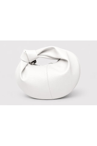 Housebags Masion Rose New Trend El Çantası Beyaz