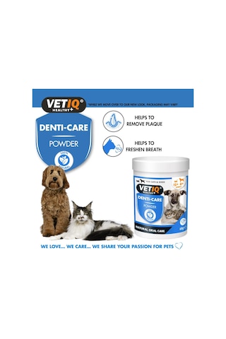 Vet Iq Kedi ve Köpek İçin Diş Bakım Tozu 60 G