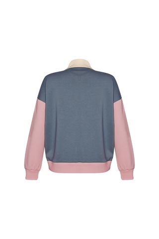 Hummel Yankey Fermuarlı Sweatshırt 922447-8588 Mavi