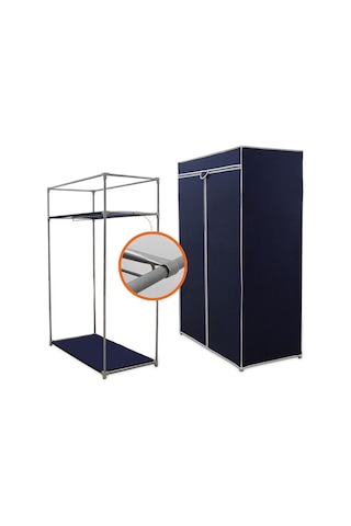 Mavipaket Prado Basic Çelik Profilli Portatif Bez Dolap