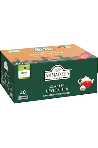 Ahmad Tea Classic Ceylon Tea 40'lı
