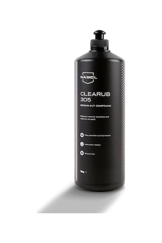 Nasiol Clearub 305 1000g Orta Çizik Giderici Polisaj Pastası