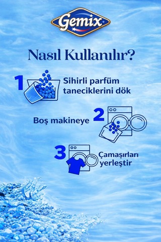 Gemix Sihirli Çamaşır Parfümü Pure 210 Gr Tekli