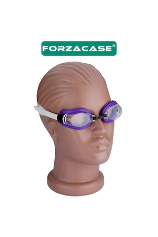 Forzacase Deniz Havuz Yüzme Gözlüğü Unisex Ayarlanabilir Kayış Yüzücü Gözlük Standart Boy -fc1054 Çok Renkli