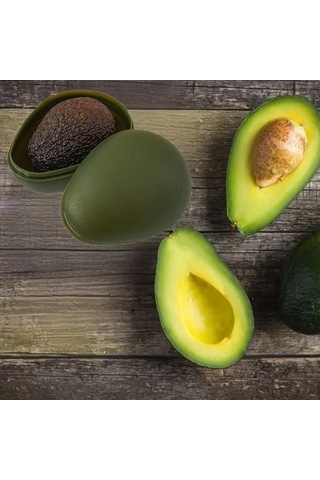Trendooze Yeşil Avocado Saklama Kabı Buzdolabı Dondurucu Dayanıklı Gaojunshop01 Yeşil