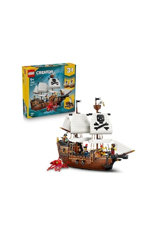Lego 31387 Creator 3 Ü 1 Arada İkonik Korsan Gemisi