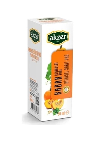 Akzer Kabak Çekirdeği Yağı 50 ML