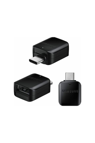 Samsung Uyumlu Type-C To Usb Otg Çevirici Dönüştürücü Adaptör Beyaz