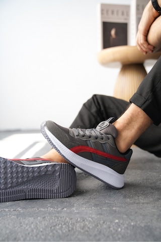 Daxtors Garantili D120 Günlük Ortopedik Erkek Sneaker Spor Ayakkabı Kırmızı