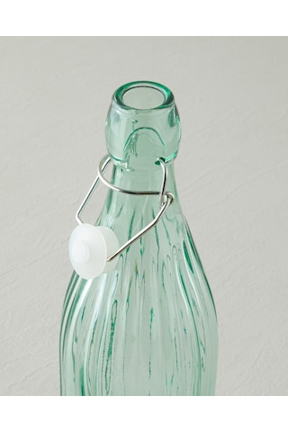 English Home Striatus Cam Şişe 1000 Ml Yeşil Teşhir Ürün