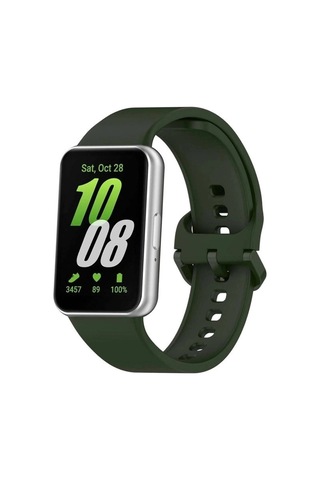 Mey İthalat Samsung Galaxy Fit 3 Klasik Kordon - Haki Yeşil