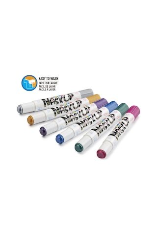 Carioca Yüz Boyası 6 Gr6 Renk Metalik