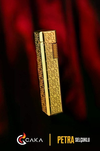 Caka Lighter Petra Selçuklu Benzinli Çakmak - Ckl-059