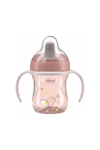 Chicco Yarı Yumuşak Uçlu Bardak 6 Ay Kız Yenı 00006921150000 Pink Pembe
