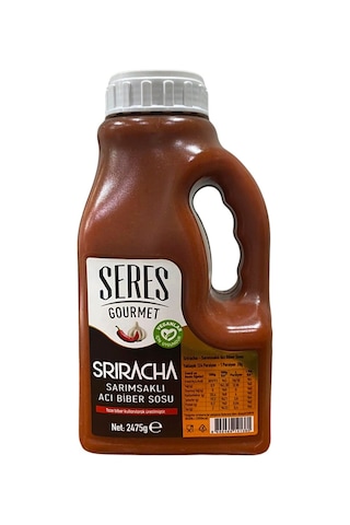 Seres Gourmet Sriracha Sarımsaklı Acı Biber Sosu 2475 G Seres Gourmet Sriracha Sarımsaklı Acı Biber Sosu 2475 G
