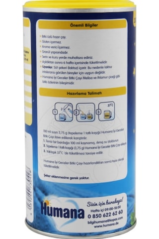 Humana İyi Geceler Bitki Çayı 200 G