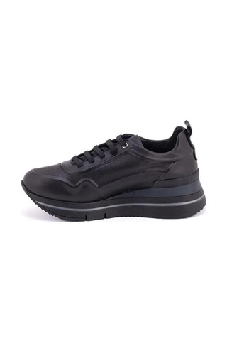 Mammamia D24ya-3695 Kadın Deri Spor Ayakkabı D24YA-3695-R7307 Siyah