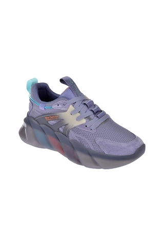 Pullman Triko Kadın Spor Ayakkabı Sneaker Gj-487 Mor - Kadın Mor