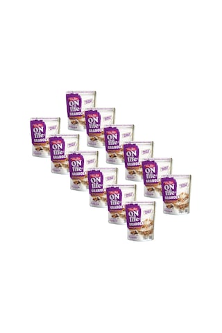 Yayla Onlife Bitter Çikolatalı Fındıklı Ve Vişneli Granola 200 G X12