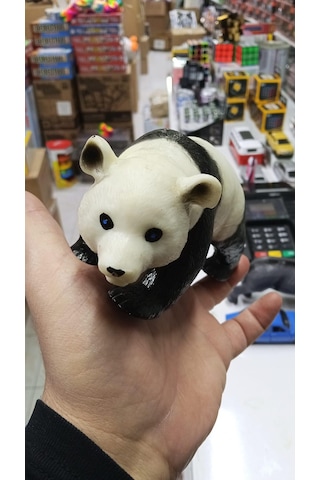 Plastik Oyuncak Büyük Boy Panda 17 Cm