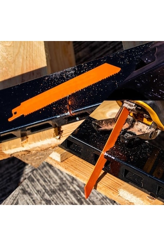 10 Parça Tilki Kuyruğu Testere Bıçakları Ağaç Metal Testere Bıçak