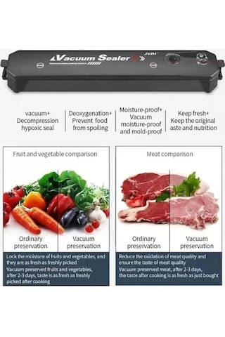 Tongxida Zq Vakum Makinesi Siyah Portatif Poşet: Hediye Ev Ekonomik Bosphorusboutique Vn Siyah