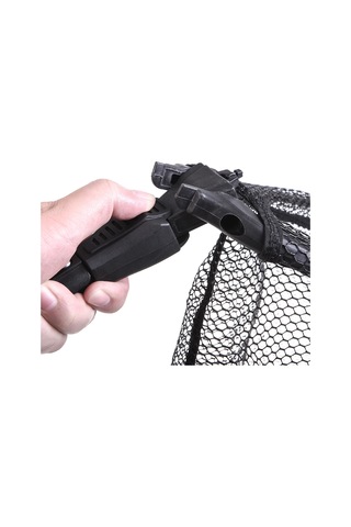 Yuntech01 Alüminyum Nylon Kauçuk Katlanabilir Balık Avı Ağı - Küçük/orta Seçenekli Taşınabilir Av Aleti