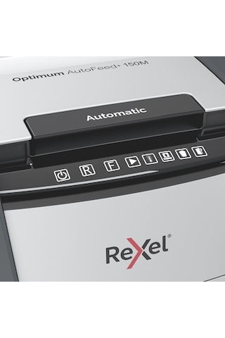 Rexel Optimum AutoFeed+ 150M Otomatik Mikro Kesim Evrak İmha Makinesi