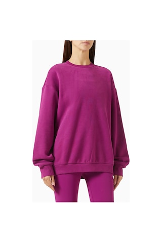 Vuori Restore Oversized Sweatshirt, Pembe Organik Pamuk Rahat Günlük Sweatshirt