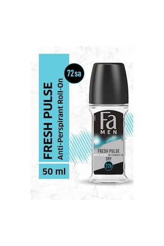 Fa Men Fresh Pulse 72H Erkek Roll-On Deodorant 3 x 50 ML