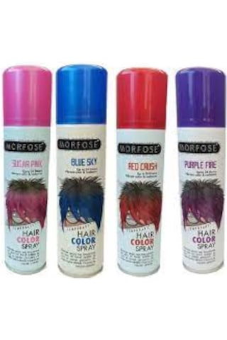 Morfose Hair Color Geçici Renkli Saç Spreyi Tüm Renkler