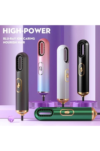 Aurora 3 In 1 Saç Kurutma Yeni Yaratıcı Çok Fonksiyonlu Ev Saç Black