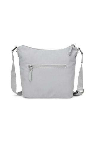 Smart Bags Twill Dimi Kumaş Postacı Kadın Çantası 3327 Gri
