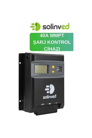 Solinved Şarj Kontrol Cihazı 40a Mppt - Sol-mppt340d
